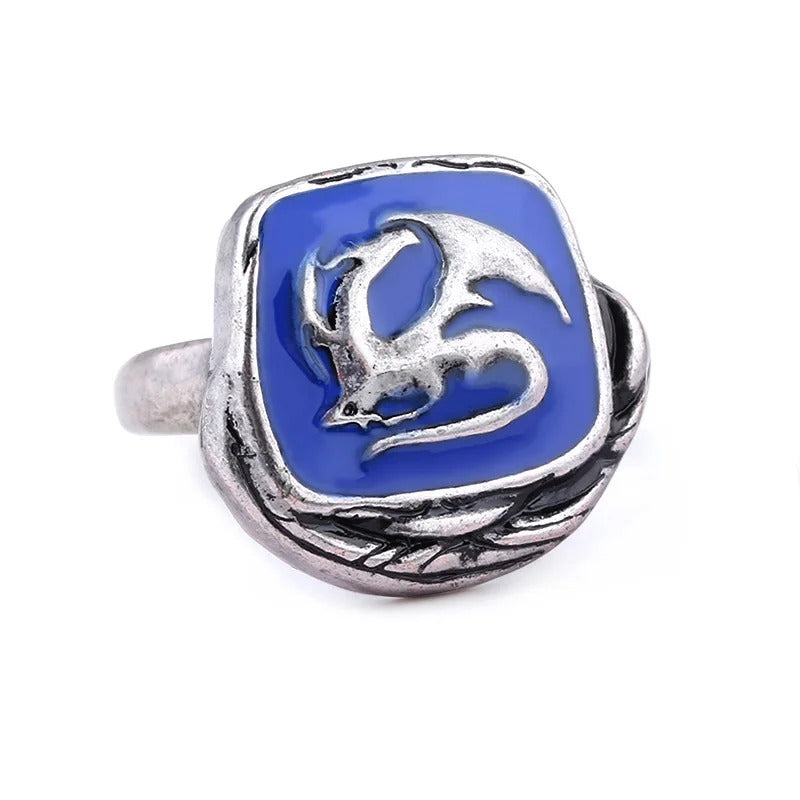 Bague de crête de dragon persistante